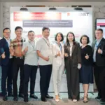 Delegates at the branded BOBST photo wall, Sofitel Saigon Plaza